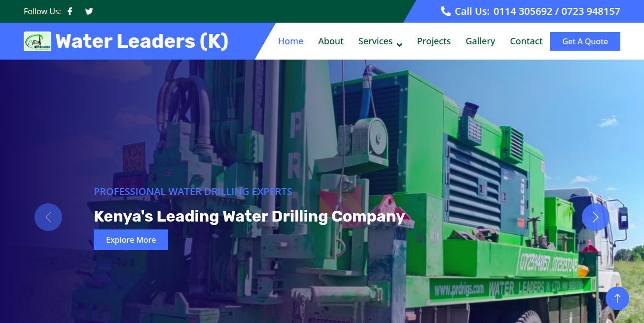 Water Leaders Website